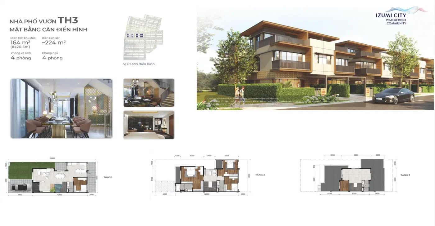 izumi city thiet ke nha pho th3